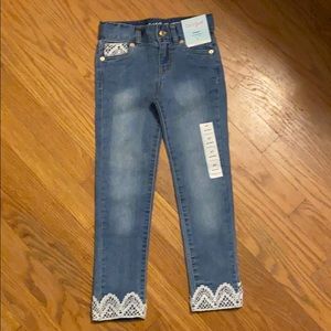 NWT Cat and Jack skinny adjustable waist jeans
